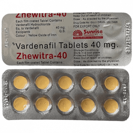 Левитра Zhewitra 40mg