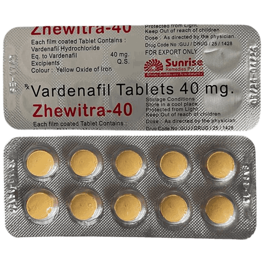 Левитра Zhewitra 40mg